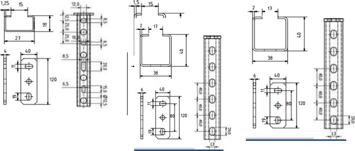 Console - stainless steel