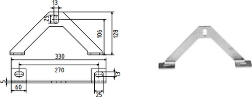 Horizontal brace